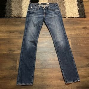AG Charlotte Low Rise Straight Leg Jeans Size 29R